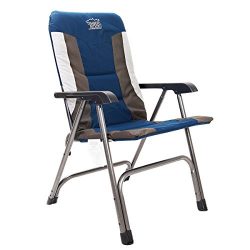 Timber Ridge Camping Chair Portable High Back with Carry Bag Easy Folding Padded for Outdoor Ind ...