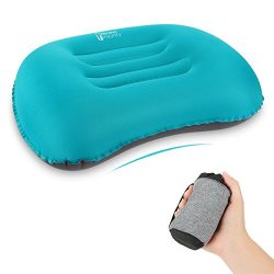 Fitness Insanity Ultralight Inflating Camping Pillow – Compressible, Compact, Inflatable,  ...