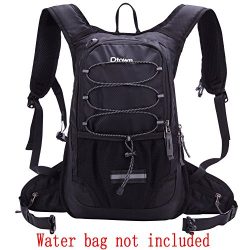 Dtown Hydration Backpack Black,Waterproof Hydration Backpack for Women Men Kids,Insulated Hydrat ...