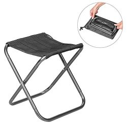 Leegoal Portable Folding Chair, Compact Ultralight Folding Stool Seat with a Carry Bag, Heavy Du ...