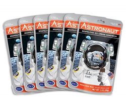 Astronaut Foods Freeze-Dried Ice Cream Sandwich, Neapolitan, 6 Count