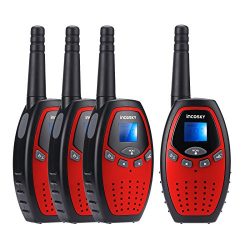 incoSKY Walkie Talkies for Kids 22 Channel 400M-480MHz with PPT/VOX 2 Way Radio 3 KM Long Range  ...