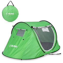 Ebung Pop Up Camping Tent – Compact Instant Tent for Casual Camping – Weekender Camping Tent for ...