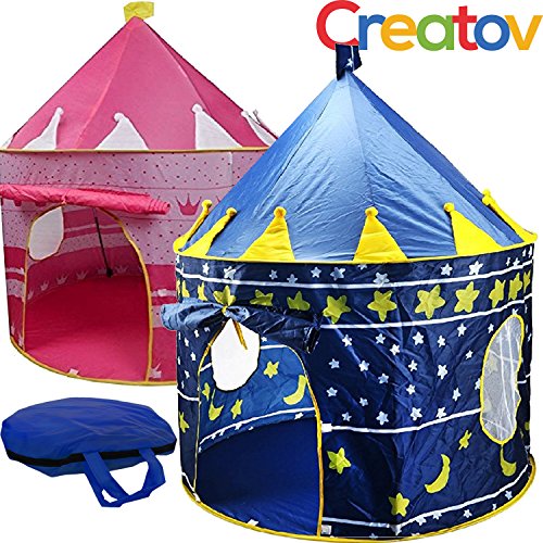 Kids Play Tent Indoor Outdoor - for Boys Girls Baby Toddler Playhouse ...