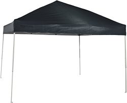 AmazonBasics Pop-Up Canopy Tent – 10′ x 10′, Grey