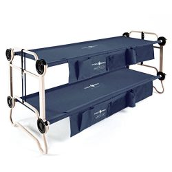 Disc-O-Bed Large Cam-O-Bunk Cot with Organizers