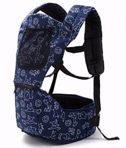 Baby Carriers Ergonomic Baby Backpacks with Hip Seat for All Seasons,for Waist 27.5” to 43 ...