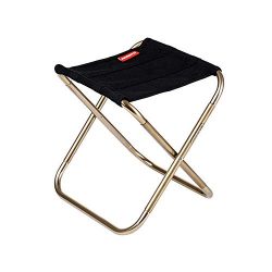 Keweis Folding Camping Stool,Large Size Portable Aluminum Material Outdoor Folding Chair Slacker ...