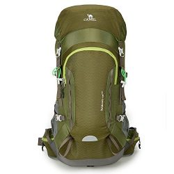 Camel 45L Internal Frame Backpack High-Performance Backpack for Backpacking Outdoor Hiking Trave ...